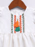 Girl's' White Dress
